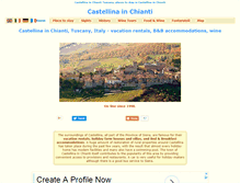 Tablet Screenshot of castellina.com
